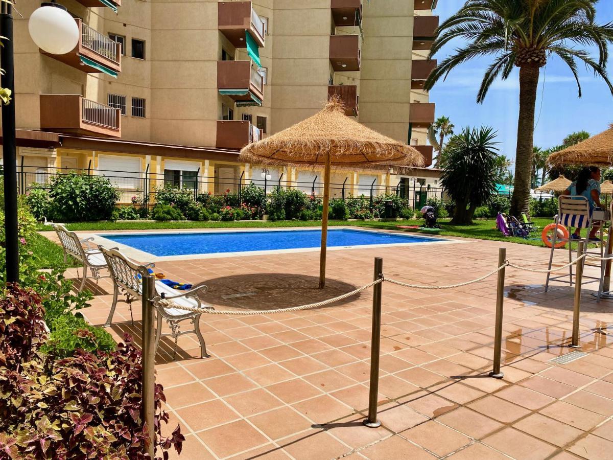 Genial Apartamento En 1A Linea De Playa Con Piscina Almuñécar Екстериор снимка